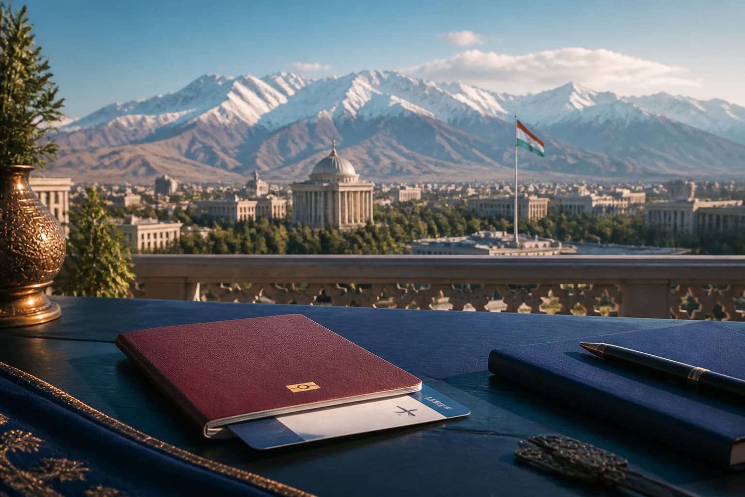 ویزای توریستی یک‌بار ورود تاجیکستان